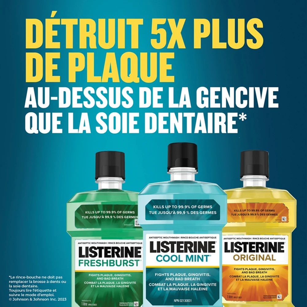 Fresh Burst Antiseptic Mouthwash