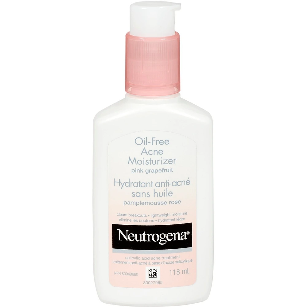 Oil-Free Acne Moisturizer Pink Grapefruit