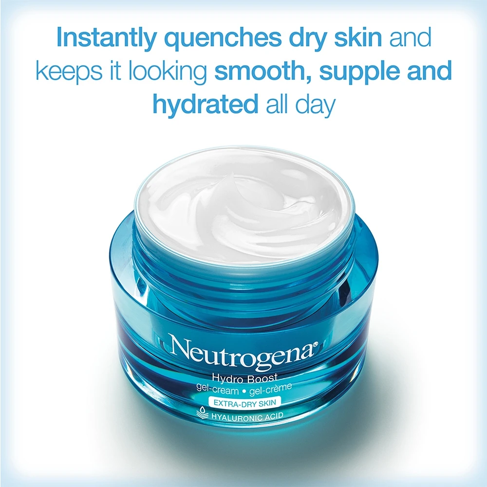 Hydro Boost Facial Gel Cream with Hyaluronic Acid, For Extra Dry Skin