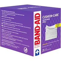 CUSHION-CARE Gauze Pads Small, 2 Inches by 2 Inches, 25 ea