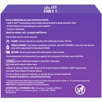 CUSHION-CARE Gauze Pads Small, 2 Inches by 2 Inches, 25 ea