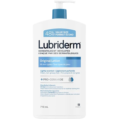 Lotion originale, Beurre de karité, Glycérine, Procéramides, Tous types de peau, Sans parabènes