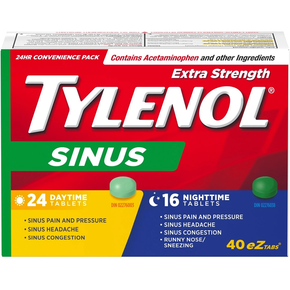 Extra Strength Sinus Relief Day/Night