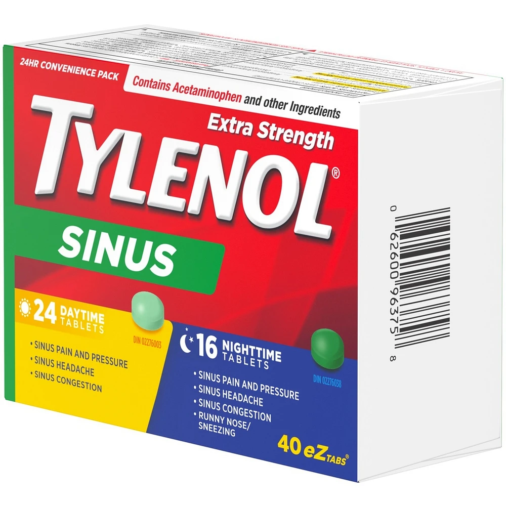 Extra Strength Sinus Relief Day/Night