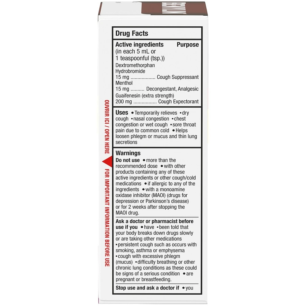 Cough & Chest Congestion Relief, People With Diabetes
