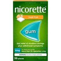 Nicotine Gum, 4 mg