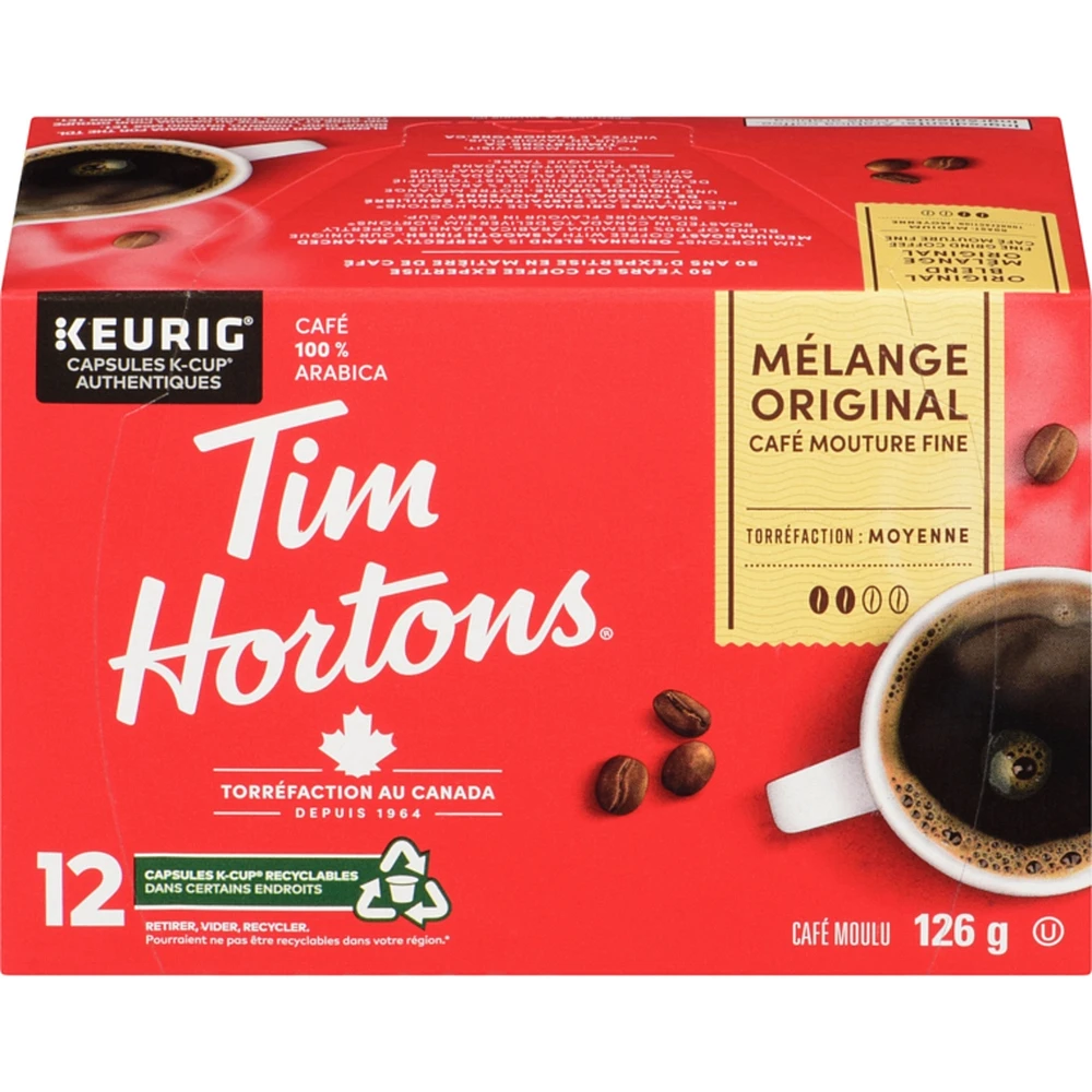 Single Serve Coffee Pods, Original 12 Pods