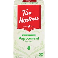Herbal Tea Peppermint Caffeine Free 20 Tea Bags