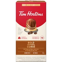 Tim Hortons Nespresso Bold Espresso 10Ct