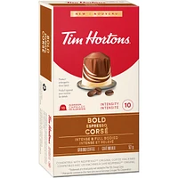 Tim Hortons Nespresso Bold Espresso 10Ct
