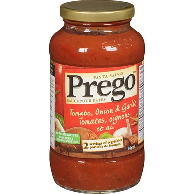 Pasta Sauce Tomato, Onion & Garlic
