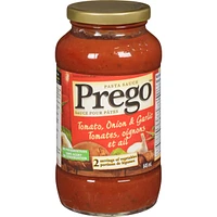 Pasta Sauce Tomato, Onion & Garlic