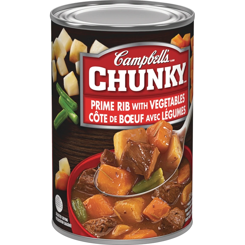 Chunky Prime Rib & Vegetable