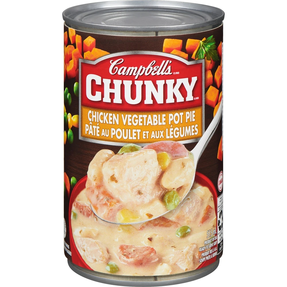 Chunky Chicken Vegetable Pot Pie
