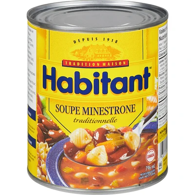 Soupe minestrone traditionnelle