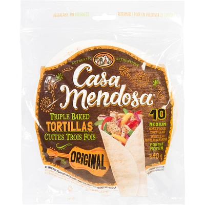 Tortillas ordinaires format moyen