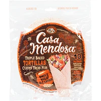Tortillas de blé entier Format Moyen (10 po)