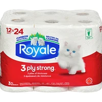 Rouleaux de papier hygiénique 3 épaisseurs