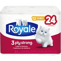 Rouleaux de papier hygiénique 3 épaisseurs