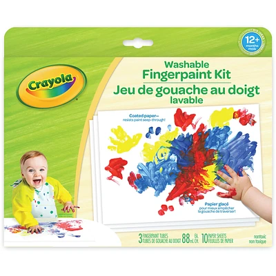Washable Finger Paint Kit