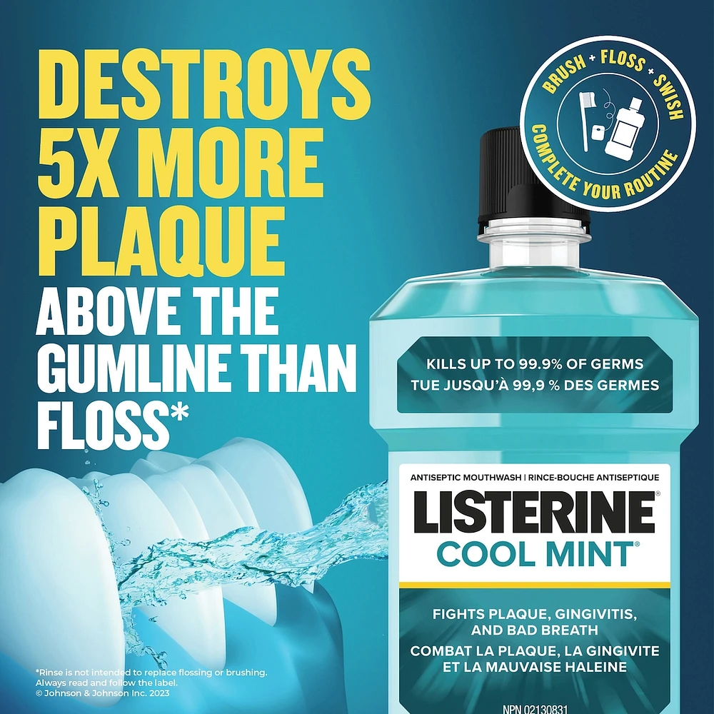 Cool Mint Antiseptic Mouthwash
