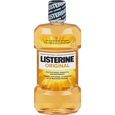 Listerine Original Antiseptic Mouthwash 1L