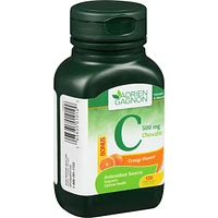 Vitamin C 500mg Chewable Orange Flavor