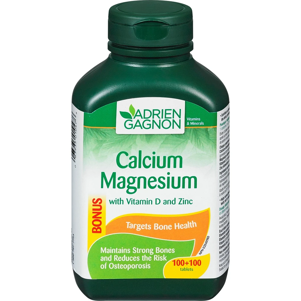 Calcium Magnesium + Vitamin D And Zinc