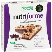 Nutriforme bar - Granola and chocolate chips