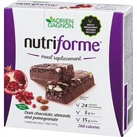 Nutriforme bar - Dark chocolate, almonds and pomegranate