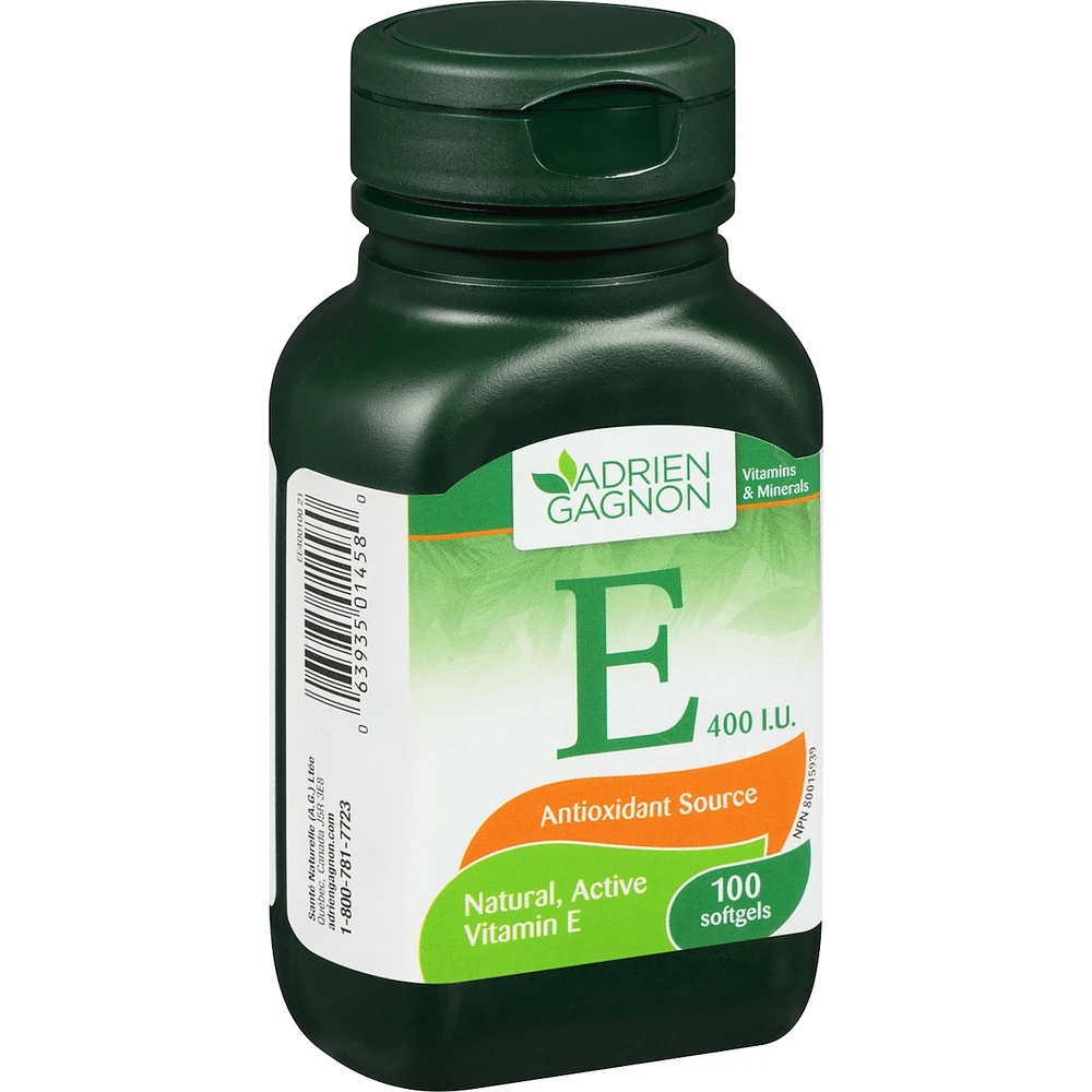 Vitamin E 400 IU - Natural