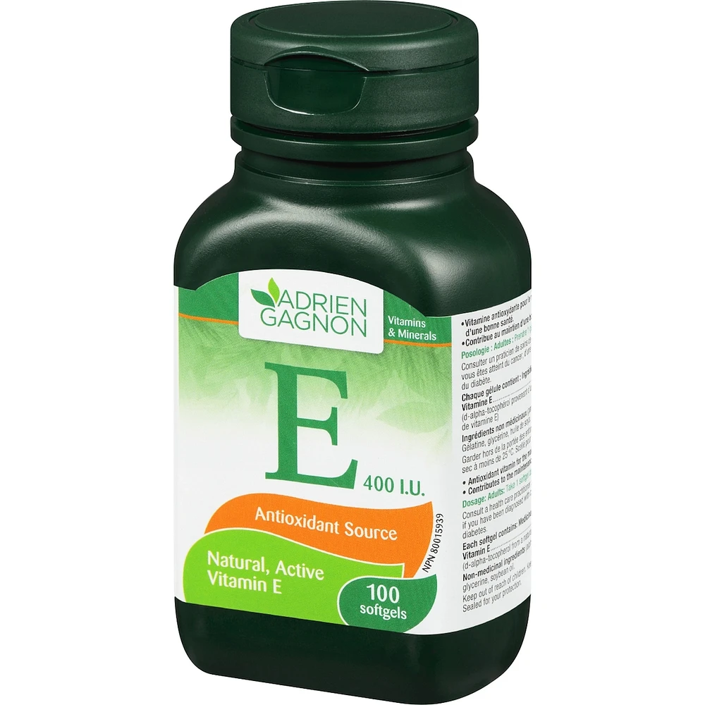 Vitamin E 400 IU - Natural