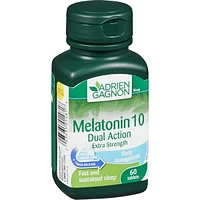 Melatonin 10 mg Dual Action Extra-Strength