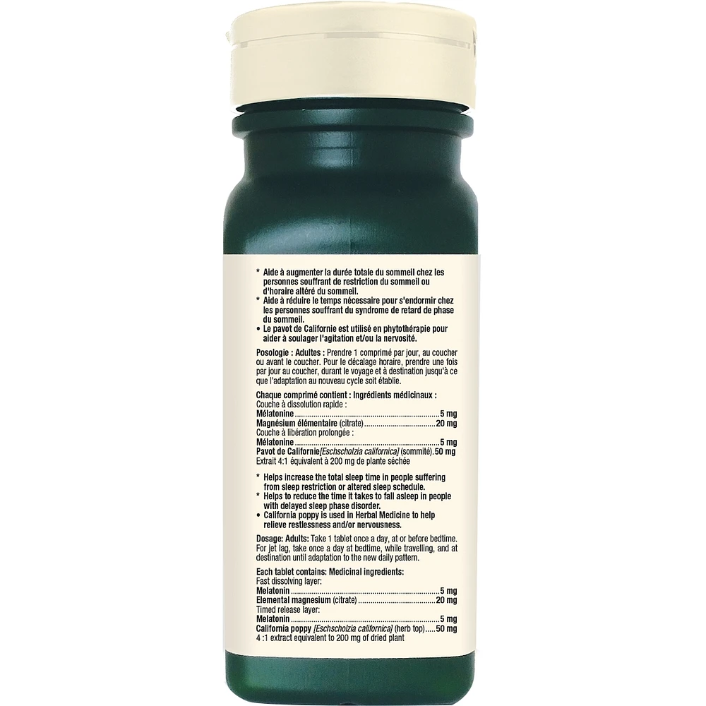 Melatonin Sleep No Nocturnal Awakenings