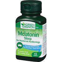 Melatonin Sleep No Nocturnal Awakenings