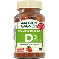 Vitamin D3 1000 IU Gum Sugar Free