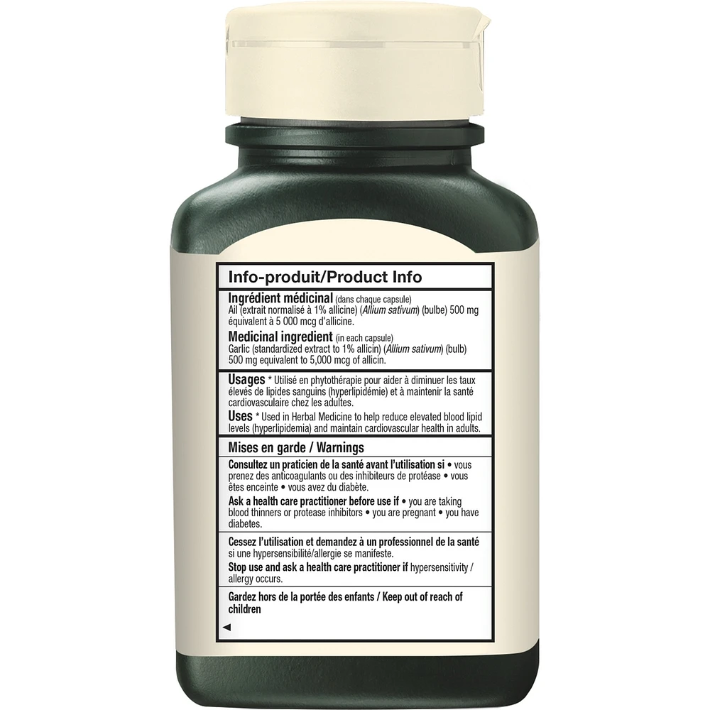 Garlic Extsr 5000 Mcg