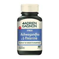 Ashwagandha and L-theanine (60 caps)