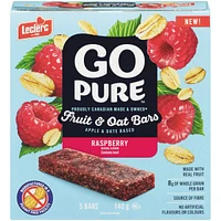 Go Pure Fruit and Oat Bars, Raspberry