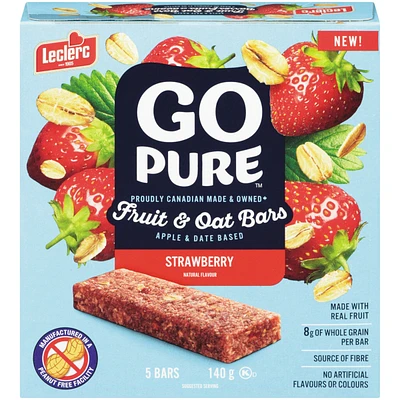 Go Pure Fruit & Oat Bars Strawberry