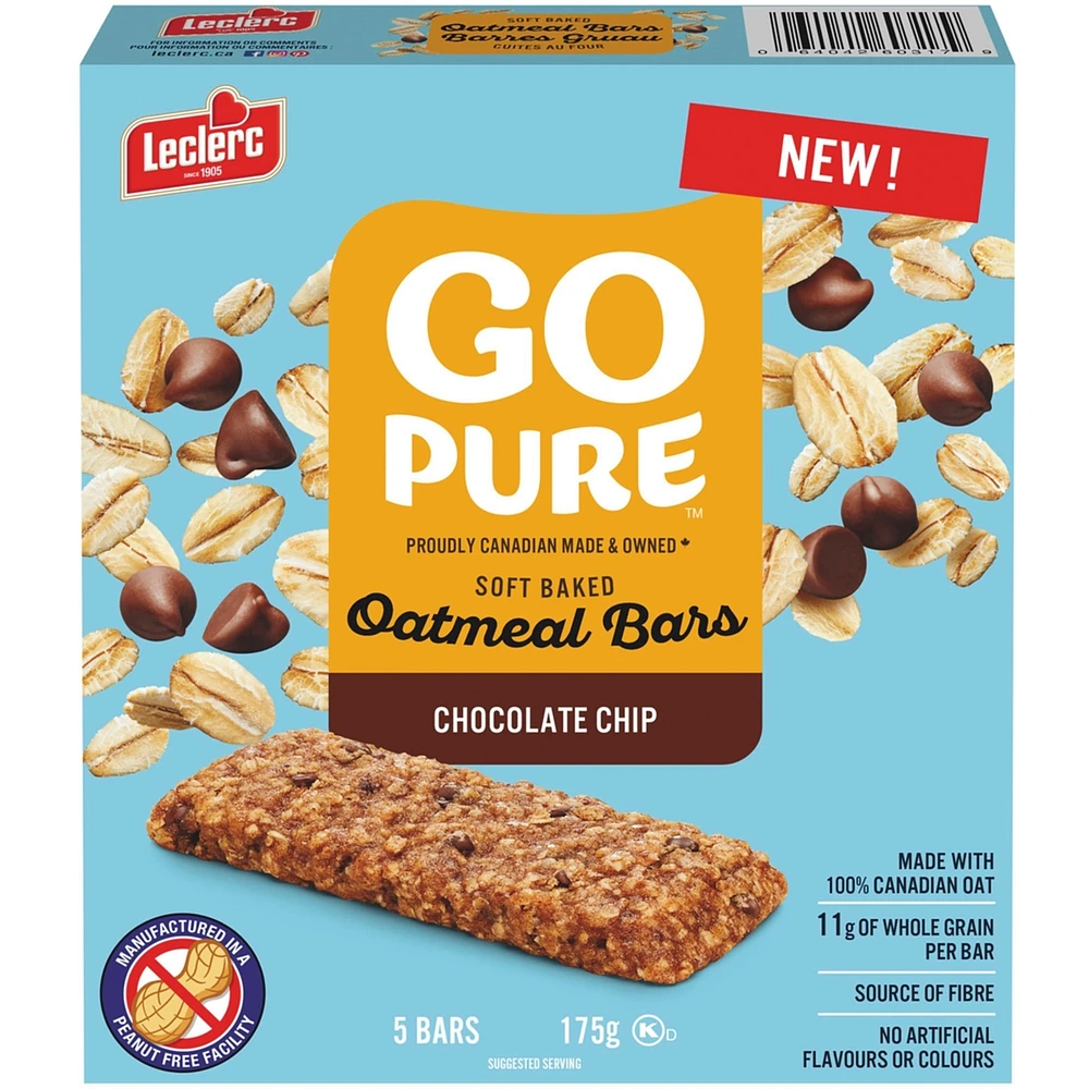Oatmeal Bars Chocolate Chip