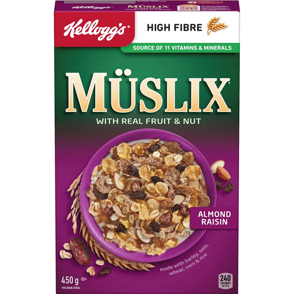 Müslix Almond Raisin Cereal