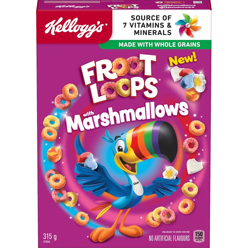 Fruit Loops Cereal With Marshmallows