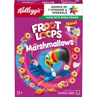 Fruit Loops Cereal With Marshmallows