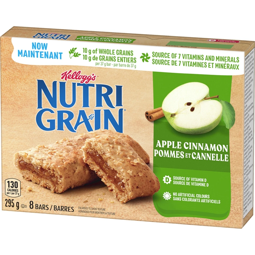 Nutri-Grain Cereal Bars, Apple Cinnamon 8 Bars