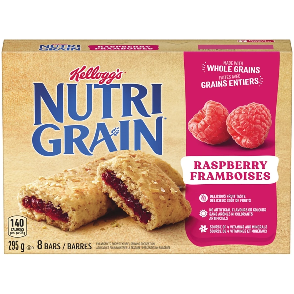 Nutri-Grain Cereal Bars, Raspberry 8 Bars