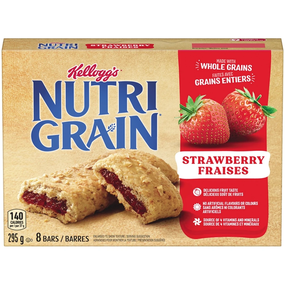 Nutri-Grain Cereal Bars, Strawberry 8 Bars