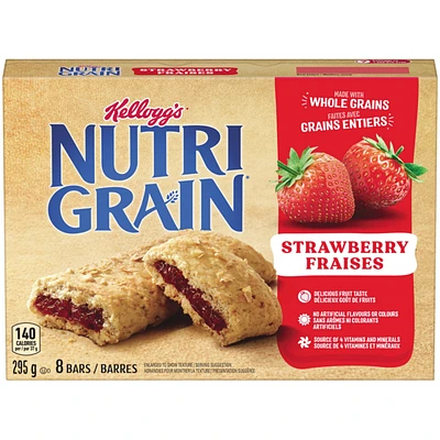 Nutri-Grain Cereal Bars, Strawberry 8 Bars
