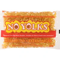 Cholesterol-Free Egg White Noodles Extra Broad