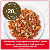 Red Lentil, Rotini Pasta
